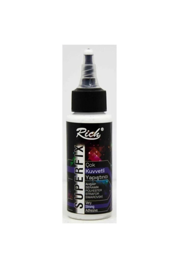 Rich Süperfix Süper Yapıştırıcı 70 ml Çok Kuvvetli Yapıştırıcı ürün görseli 1