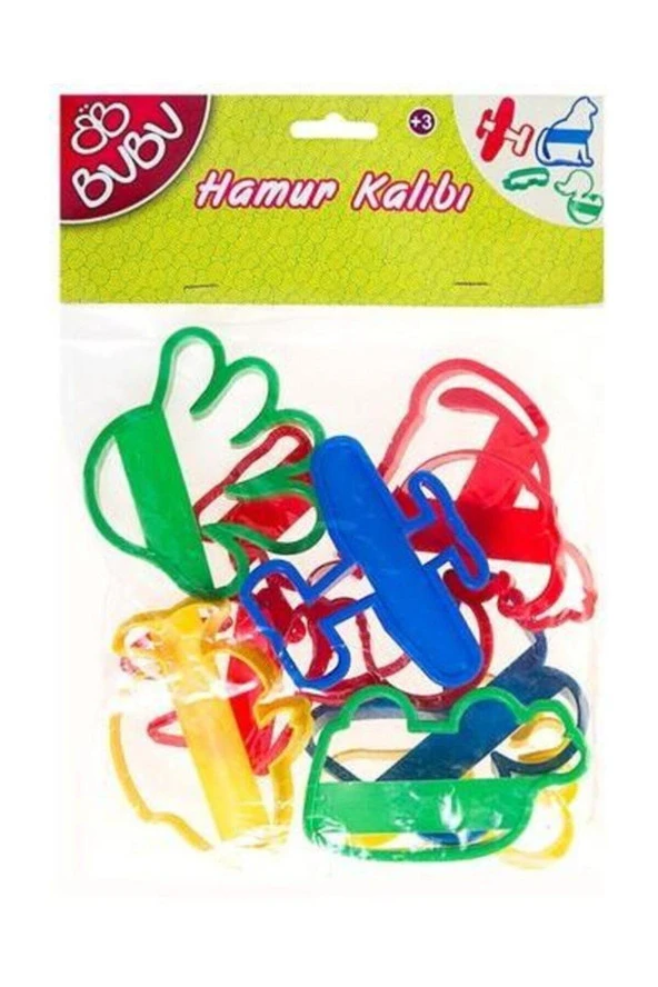 Bu-Bu Oyun Hamuru Kalıbı 10 Parça ürün görseli 1
