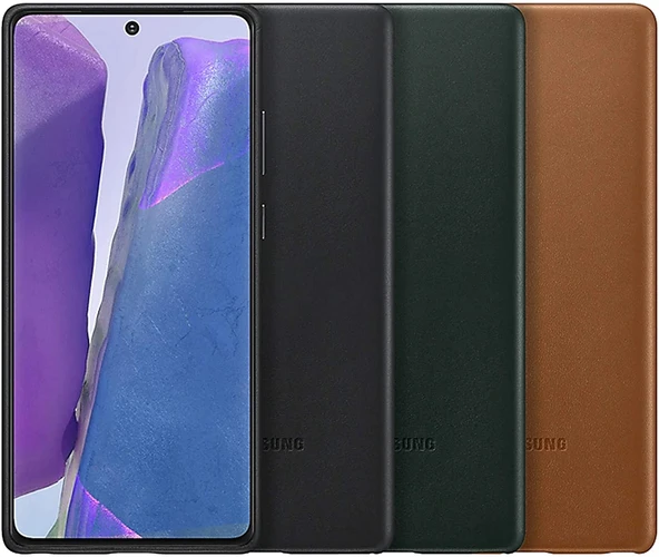 Samsung Galaxy Note 20 için Deri Kılıf Leather Cover ürün görseli 1