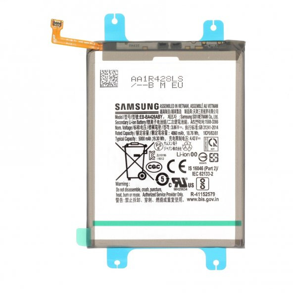 Samsung a725 A72 Batarya Pil 100 Kvk Servis Orjinal ürün görseli 1