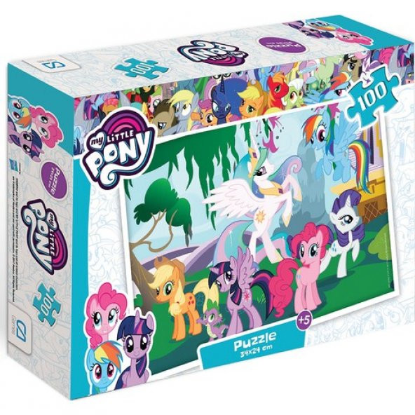 Ca Puzzle 100 - 2 My Lıttle Pony 5010 - Resim 2