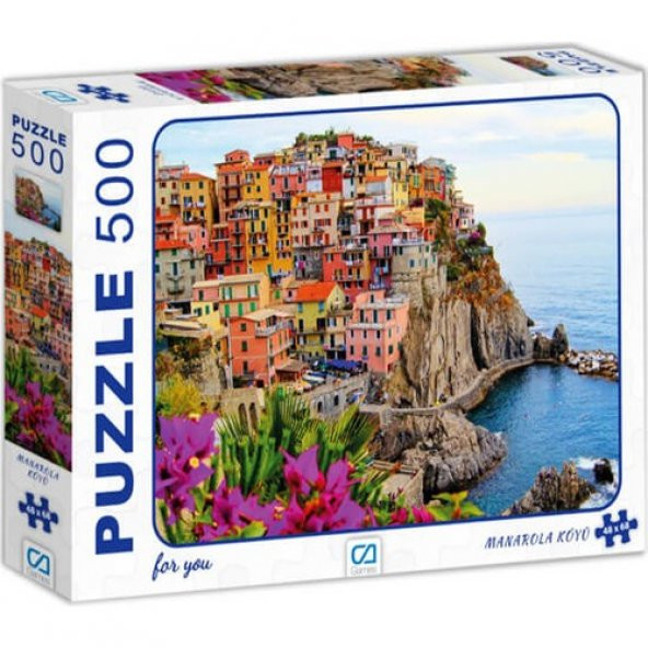 Ca Puzzle 500 Parça Manarola Köyü 7505 ürün görseli 1