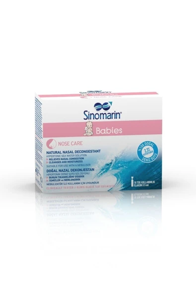 Sinomarin Babies 5 ml 18li Flakon Deniz Suyu Serum Fizyolojik ürün görseli 1