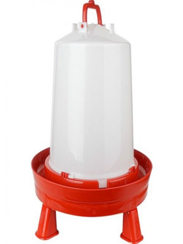 TEKPLAST TAVUK SULUĞU 12 LT AYAKLI (KEKLİK, BILDIRCIN VE DİĞER KANATLI HAYVANLAR İÇİN) ürün görseli 1