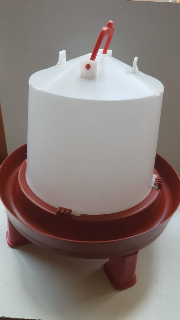 TEKPLAST TAVUK SULUĞU 8 LT AYAKLI (KEKLİK, BILDIRCIN VE DİĞER KANATLI HAYVANLAR İÇİN) ürün görseli 1