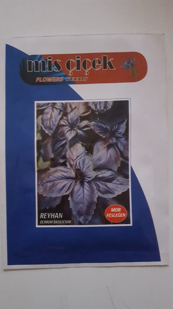 Mis Çiçek REYHAN Tohumu 1 Paket 100 Yüksek Verimlidir. ürün görseli 1