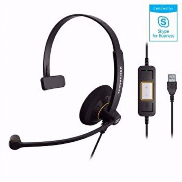 Epos SC 30 USB ML Tek Taraflı Taçlı USB Kablolu UC Kulaklığı ürün görseli 1