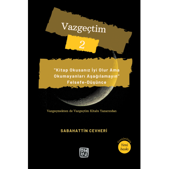 Vazgeçtim - Sabahattin Cevheri ürün görseli 1