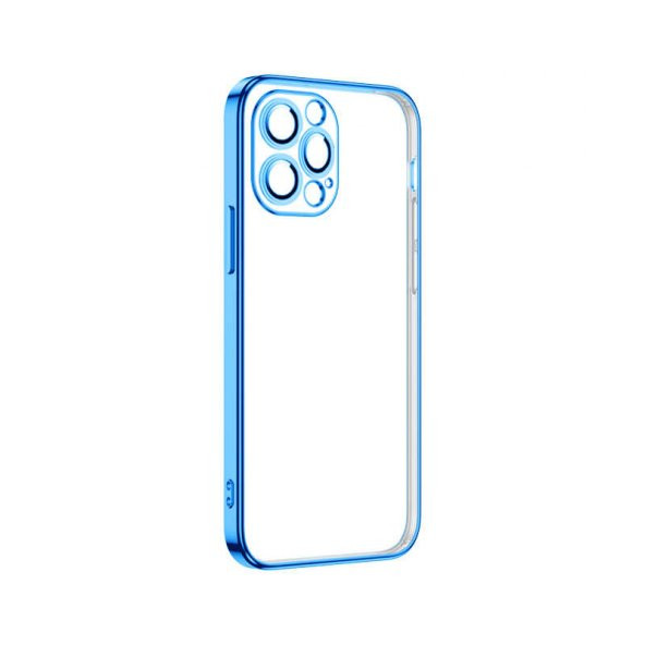 Apple iPhone 13 Pro Kılıf Şeffaf Elektroplatin Kamera Korumalı Silikon ürün görseli 1