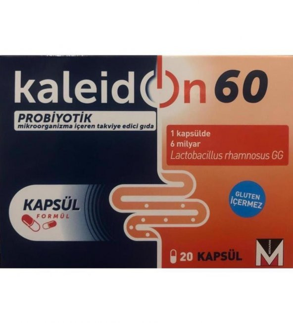 Kaleidon 60 mg 20 Kapsül ürün görseli 1
