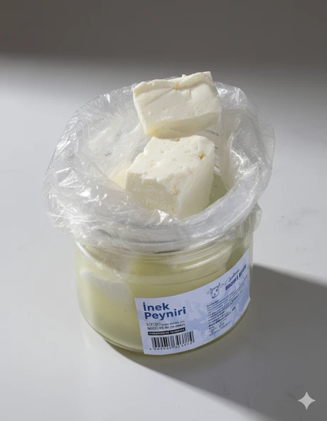 Doğal Köy Peyniri Bidon Içerisinde 1 Kg. Kendi Ineklerimizin Sütünden Direkt Çiftlikten ürün görseli 1