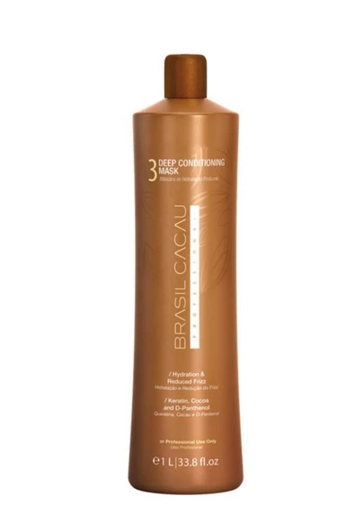 Brasil Cacau Professional Deep Conditioning Saç Bakım Maskesi 1000 ml ürün görseli 1