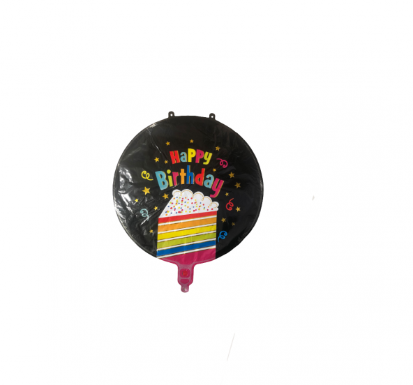 FOLYO BALON HAPPY BİRTHDAY PASTALI 18 DÜ 15 ürün görseli 1