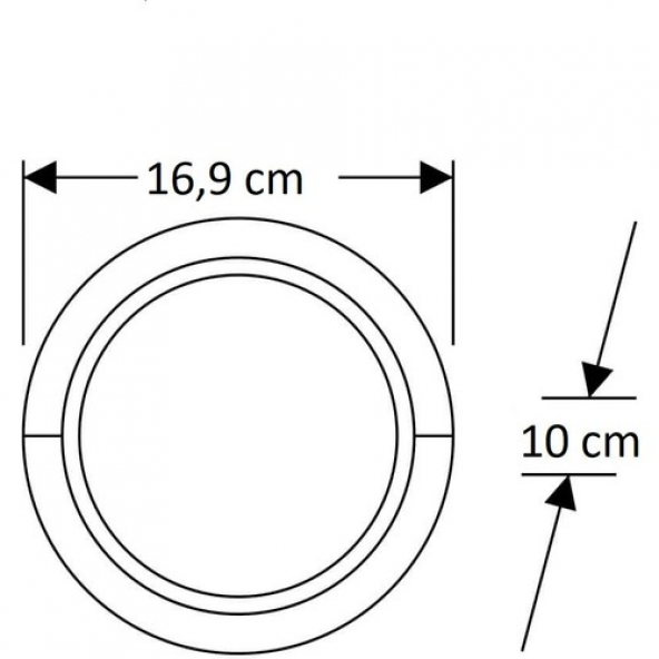 CATA CT-7073 15W BORA LED BAHÇE APLİK - Resim 2