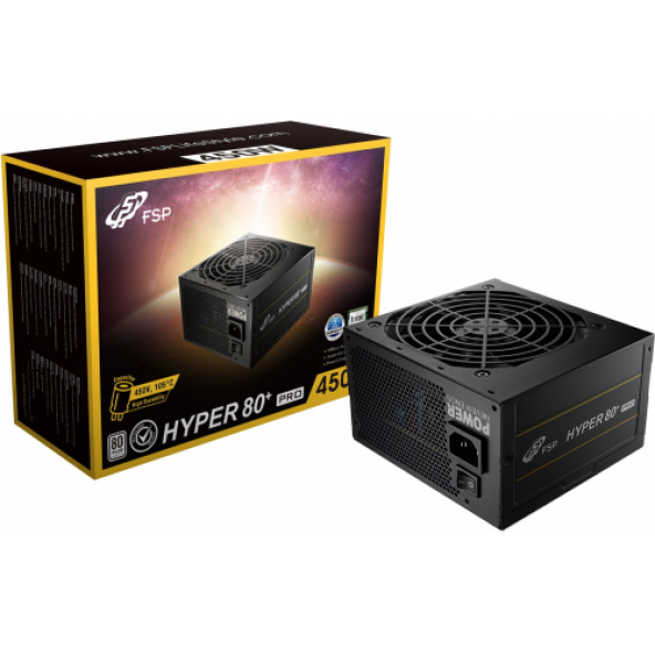 FSP H3-450 HYPER PRO 450W AKTIF PFC  80+  POWER SUPPLY - Resim 2