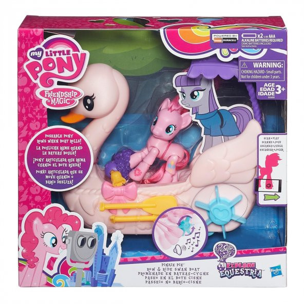 ORJİNAL LİSANSLI My Little Pony Pinkie Pie'ın Sandalı - Müzikli ürün görseli 1