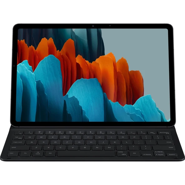 Samsung Galaxy Tab S7 | Tab S8 (11 inç) için Klavyeli Kılıf Slim, Siyah EF-DT630BBEGTR ürün görseli 1