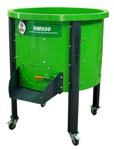 Rema RM500 Traktör Arkası Ceviz Soyma Makinesi 300Kg/500L ürün görseli 1