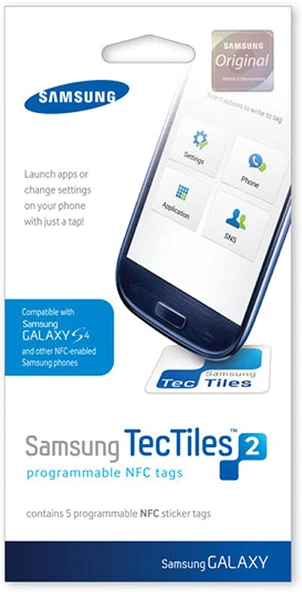 Samsung NFC çıkartması (5 adet) NFCli tüm cihazlarla uyumlu EAD-X11SWEGSTD ürün görseli 1