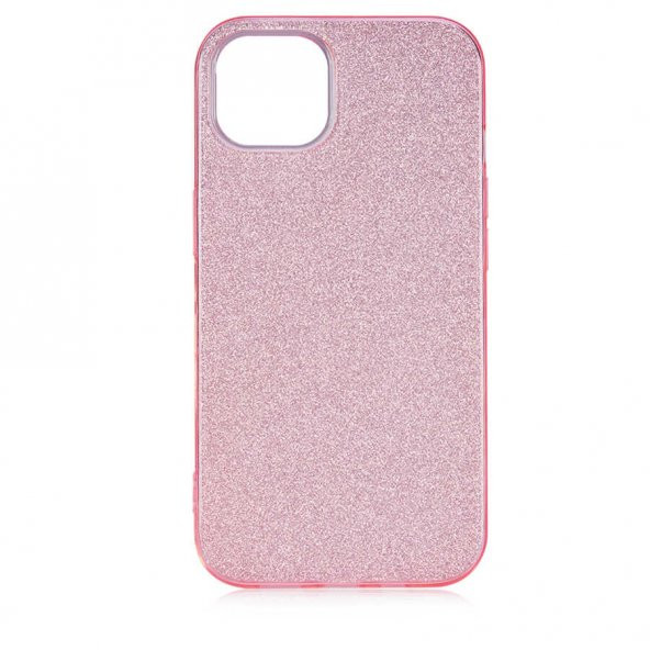 iPhone 13 Mini Kılıf Simli Renkli Silikon ürün görseli 1