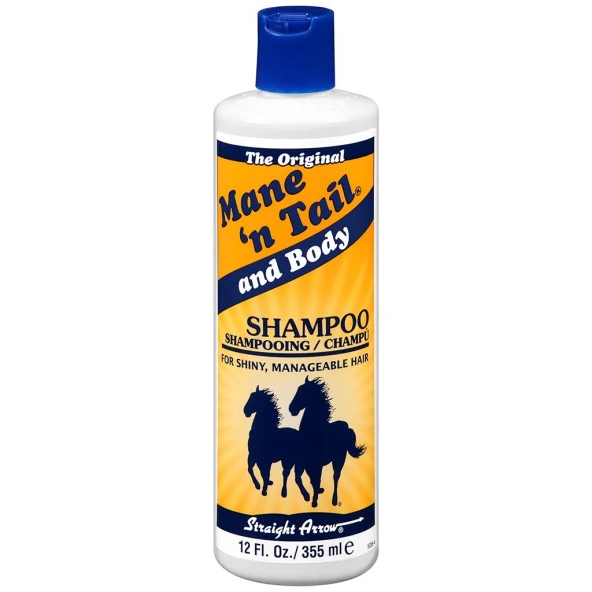 Manen Tail For Shiny Shampoo 355ml. ürün görseli 1