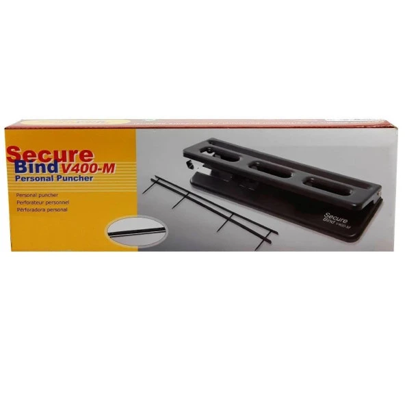 Securebind V400-M 4 Tırnak Perçin Cilt Makinesi - Resim 2