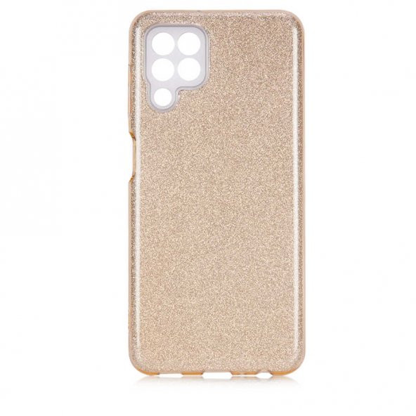 Galaxy M32 Kılıf Simli Renkli Silikon - Resim 4