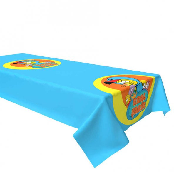 KRAL ŞAKİR ACTİON MASA ÖRTÜSÜ 120CM X 180CM(PLASTİK) ürün görseli 1