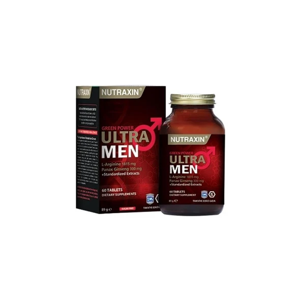 Nutraxin Ultra Men 60 Tablet ürün görseli 1