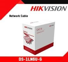 Hikvision DS-1LN6U-G 305 metre 23 AWG U/UTP CAT6-4P-PVC kablo ürün görseli 1
