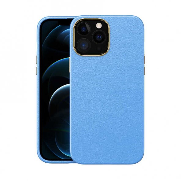 Apple iPhone 12 Pro Kılıf Natura Deri Lüx Soft ürün görseli 1