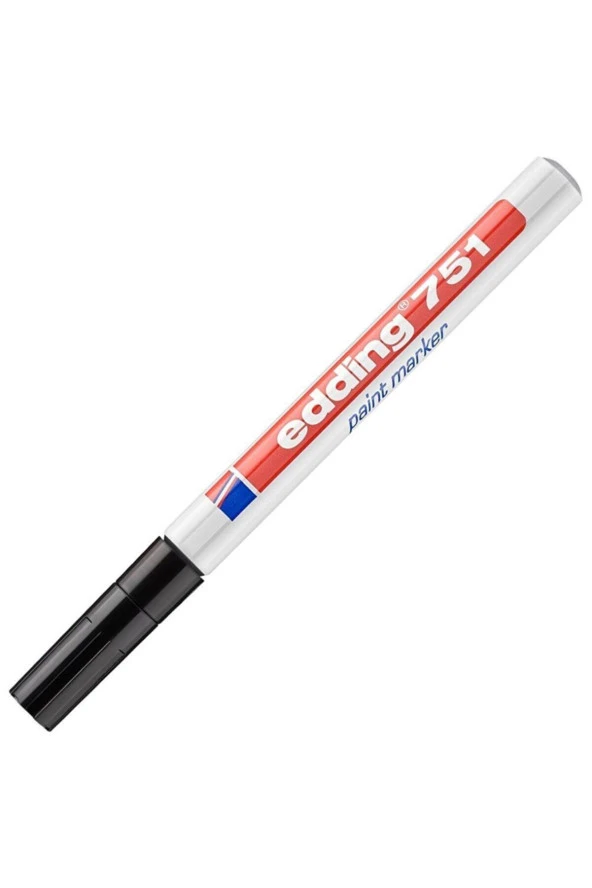 Edding Markör Boya Dekor Kalemi 1-2 Mm Siyah Yuvarlak Uçlu (10 Lu Paket) ürün görseli 1