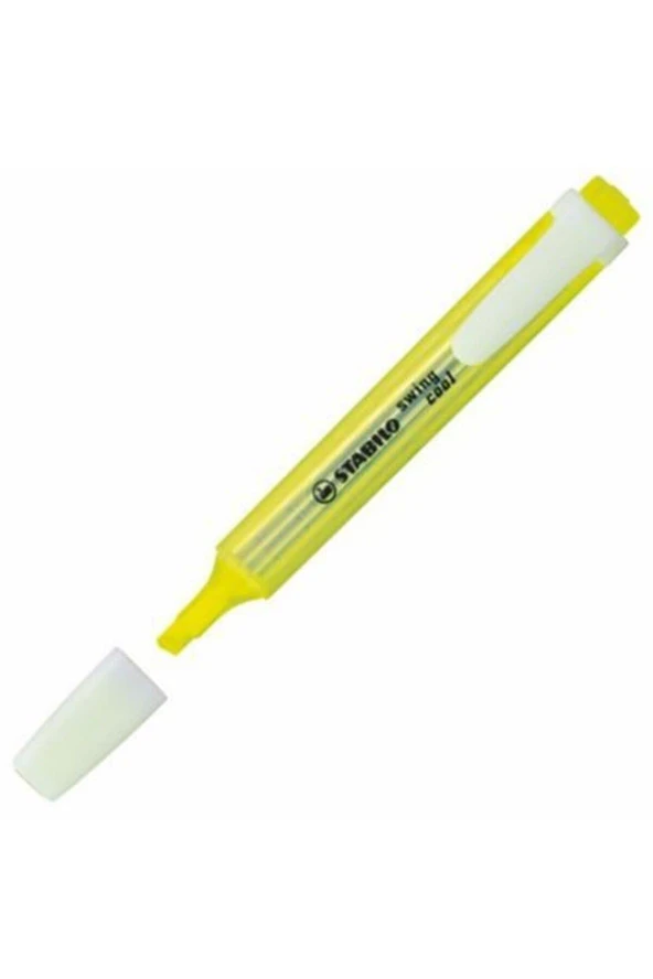Stabilo Fosforlu Kalem Swing Cool Sarı Fosforlu Kalem (10 Lu Paket) ürün görseli 1