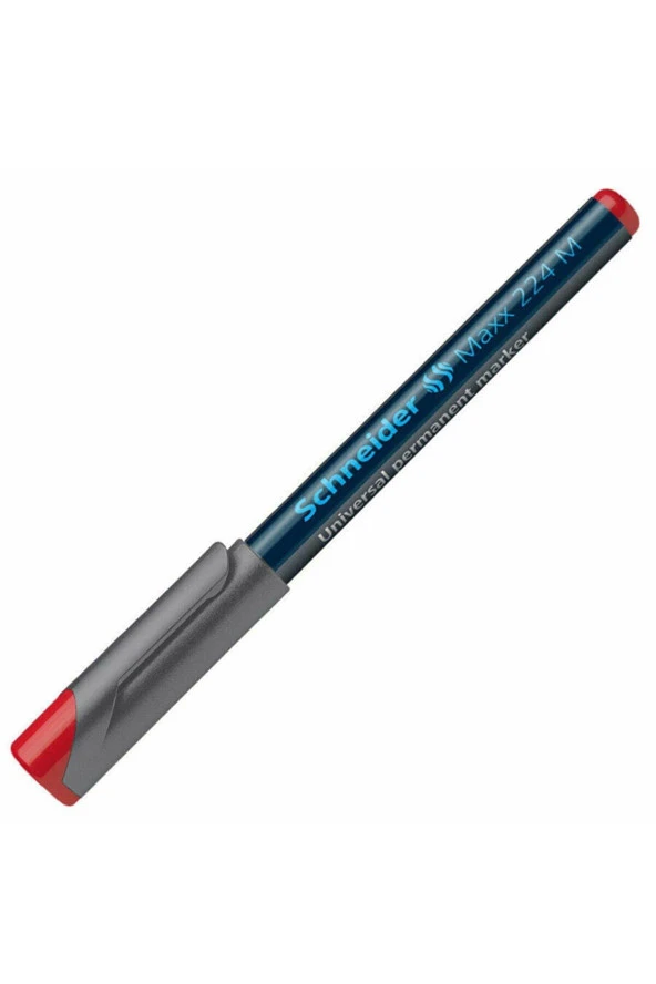 Schneider Asetat Kalemi Permanent M Seri 1 MM Kırmızı (10 Lu Paket) ürün görseli 1