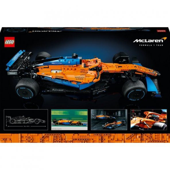 LEGO Technic 42141 McLaren Formula 1 Race Car - Resim 5