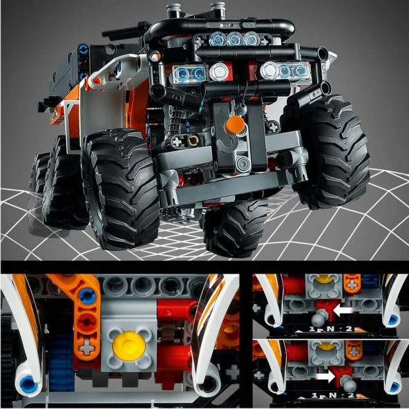LEGO Technic 42139 All-Terrain Vehicle - Resim 6