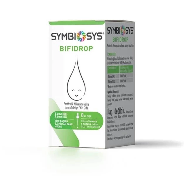 Symbiosys Bifidrop Probiyotik Damla 8 ml ürün görseli 1