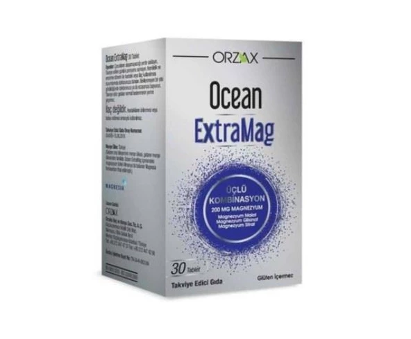 Orzax Ocean ExtraMag 30 Tablet ürün görseli 1
