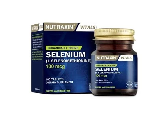 Nutraxin Selenyum 100 mcg 100 Tablet ürün görseli 1