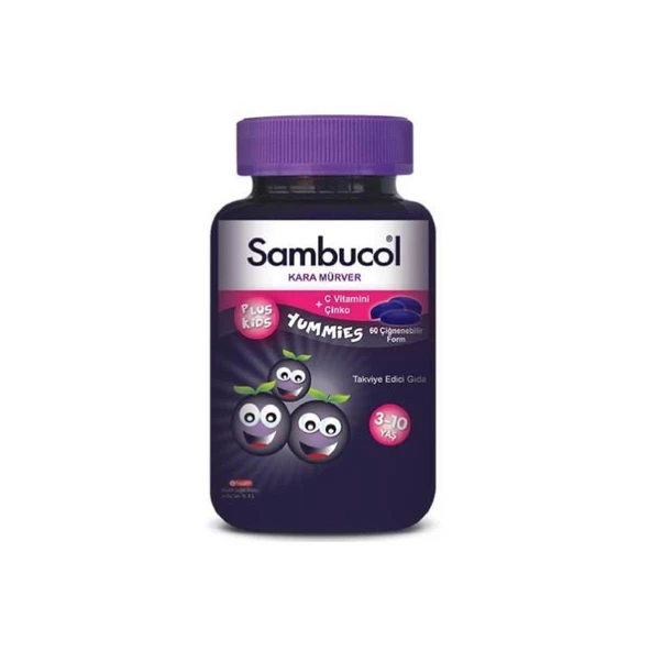 Sambucol Plus Kids Yummies 60 Tablet ürün görseli 1