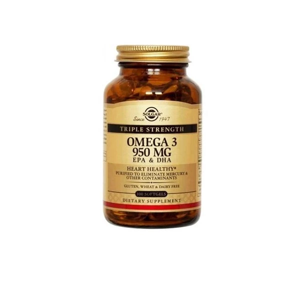 Solgar Omega-3 950 mg 100 Kapsül ürün görseli 1