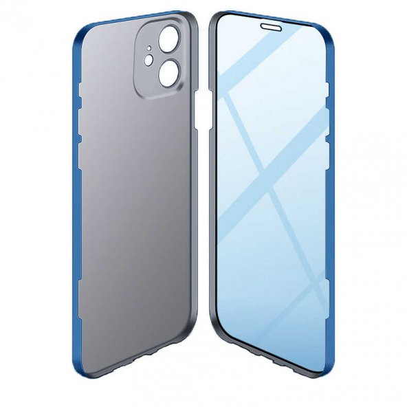 Apple iPhone 11 Kılıf 360 Lüx Tam Koruma Led ürün görseli 1