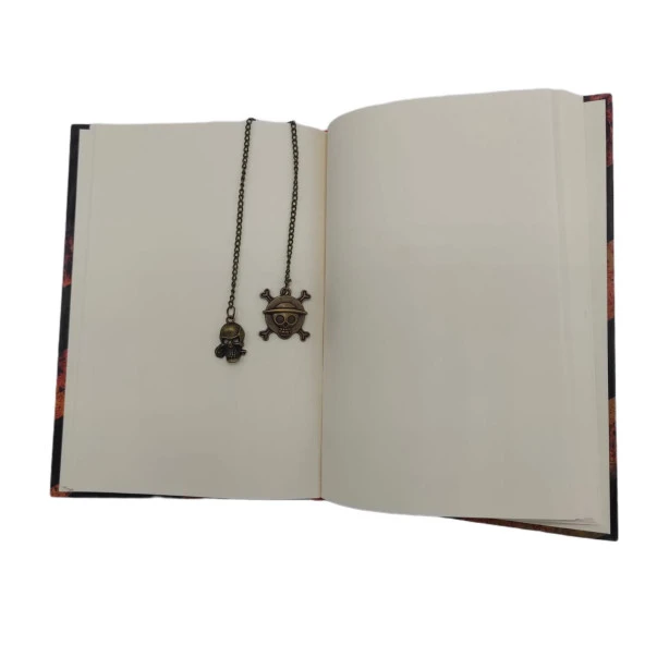 Metal Kurukafa Kitap Ayracı - Resim 2