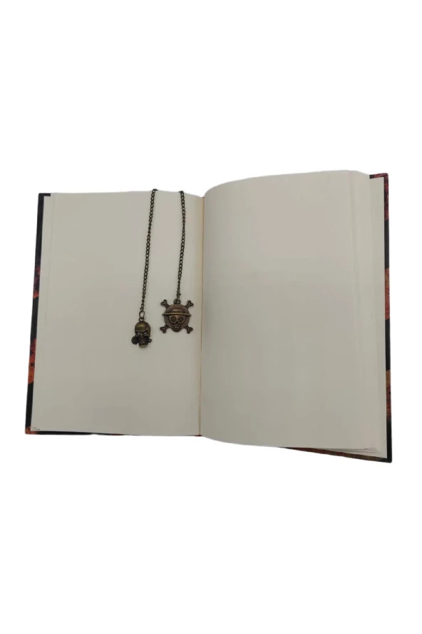 Metal Kurukafa Kitap Ayracı - Resim 4