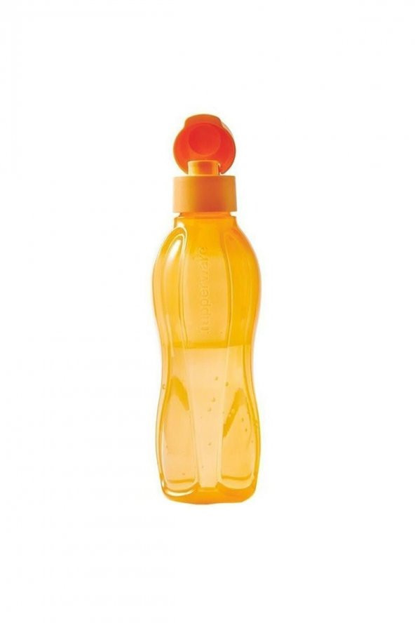 Eko Şişe 750 Ml Turuncu Pratik Kapak ürün görseli 1