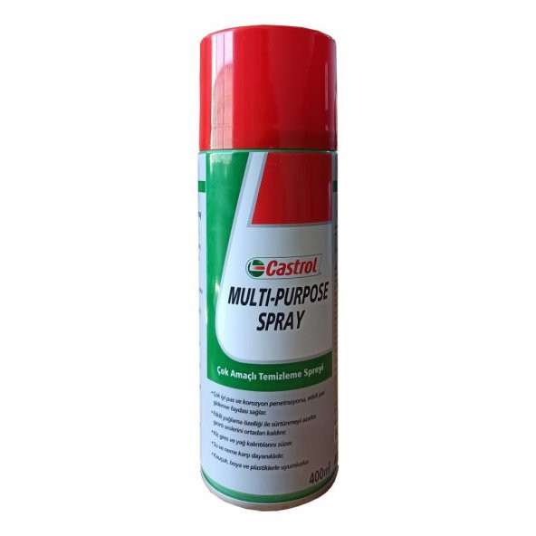 Castrol Çok Amaçlı Temizleme Spreyi 400 ml Multi-Purpose Sprey ürün görseli 1
