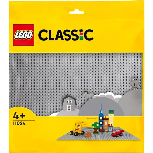 LEGO Classic 11024 Gray Baseplate - Resim 3