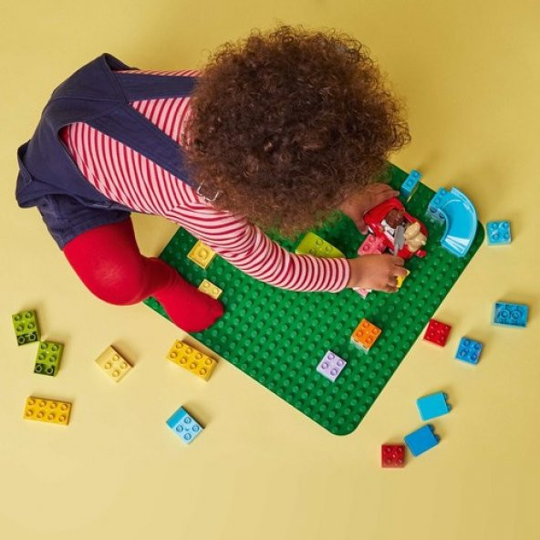 LEGO Duplo 10980 Green Building Plate - Resim 5