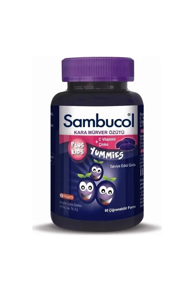 Sambucol Plus Kids Yummies 60 Tablet ürün görseli 1