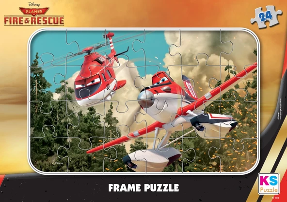 Disney Planes Dusty (Uçaklar) 24 Parça Frame Puzzle/Yapboz ürün görseli 1